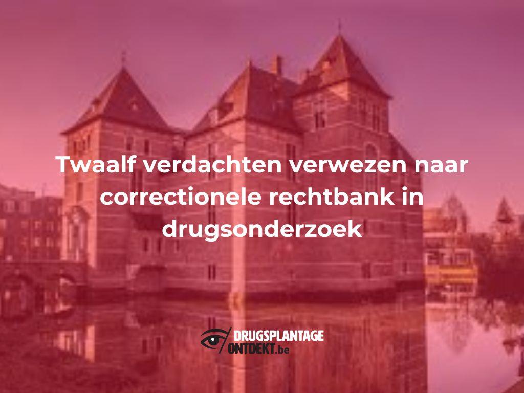 Turnhout - Twaalf verdachten verwezen naar correctionele rechtbank in drugsonderzoek